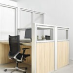 پارتیشن دوجداره به عنوان عایق صدا در اداره
